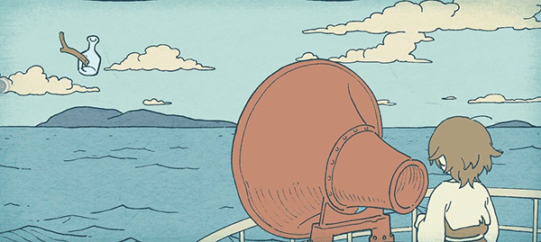 漂流木与空瓶